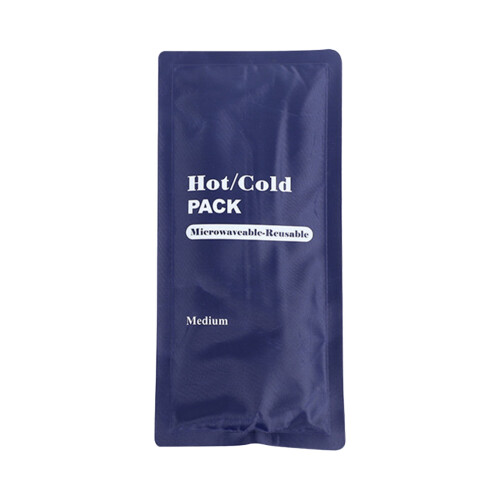 Reusable soft gel hot cold pack for knee shoulder ankle