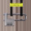 Long Shackle Digital Combination Padlock Zinc Alloy Black 7