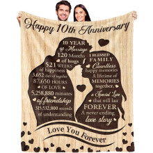 Silver Wedding Throw Blanket 60x50 inches