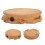 Wooden Teapot Base Round Display Stand 1 Piece 7