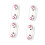 Magnetic Eyeglass Holder Rose Red 8 Pieces 5