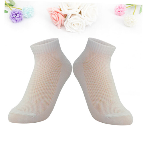 NICEXMAS Disposable Cotton Socks for Men 6 Pairs 1