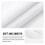 Linen Sheer Curtains Silver 52x63 in 2 Panels 4
