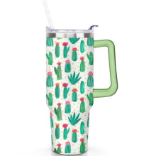 Gobelet isotherme Cactus en acier inoxydable 1,2 L (40 oz)
