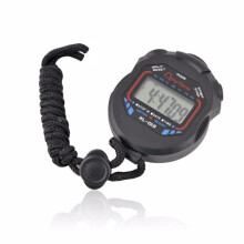 Digital Handheld LCD Chronograph Stopwatch Timer