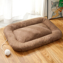 Washable Dog Crate Pad Fleece Anti-Slip Small Dog Bed