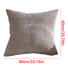 Fodere per cuscini decorativi quadrate, morbide, 40x40 cm (16x16 pollici)