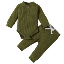 Cord-Set für Babys (Jungen), Hemd und Hose, Grün, 6-12 Monate