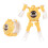 Light Electronic Deformation Robot Toy 1 piece 1