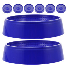 Supvox Pigeon Hatching Bowls Blue Durable Nonslip Base 8