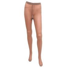 Collant MUSEYA grigi in nylon con cavallo a T e design elastico (3 paia)