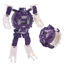 Light Electronic Deformation Robot Toy for Holiday Travel