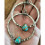 Boho Drop Earrings 925 Silver with Tourmaline One Pair 1