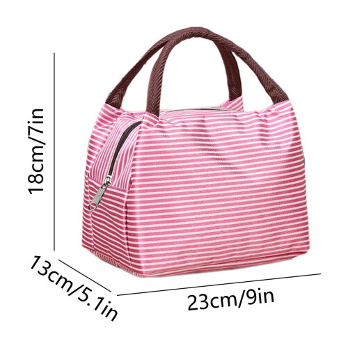 Insulated Lunch Bag Aluminum Foil Lined 1 Pack 2
