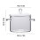 MOQIN Borosilicate Glass Saucepan 1900ml with Lid 4