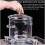 MOQIN Borosilicate Glass Saucepan 1900ml with Lid 5