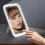 LED Vanity Mirror Portable Cosmetic Tabletop Makeup Mirror 6