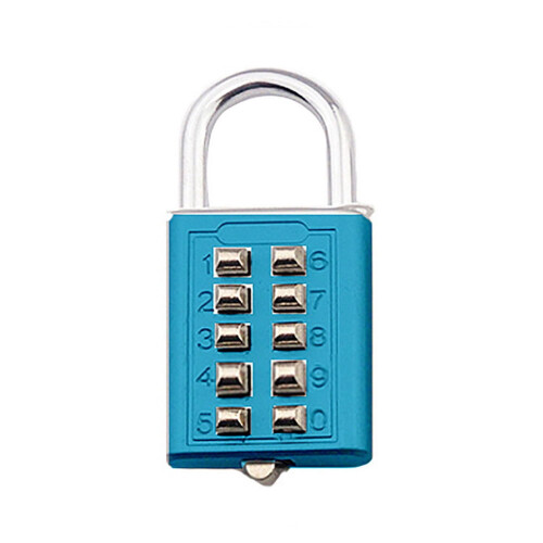 Combination Padlock 10-Digit Password Lock for Luggage 1