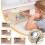 Parakeet Nesting Box Wooden Bird House with Perch 2