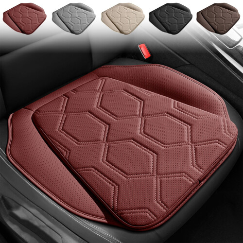 Car Seat Cushion Breathable Perforated Leather 1