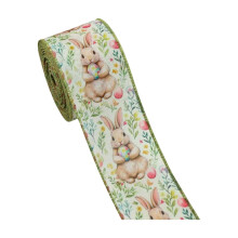 Ruban multicolore en forme d'œuf de Pâques (25 m)