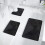 Ensemble de tapis de sol antidérapants et absorbants en polyester, 3 pièces 1