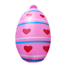 Œufs de Pâques gonflables pour décoration extérieure, 40 cm (16 pouces)