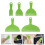 Flexible Plastic Putty Scraper Set 5 pcs 2 to 10 inch 6