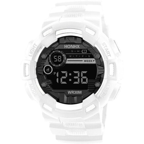 Sports Electronic Watch LCD Digital Four-Button