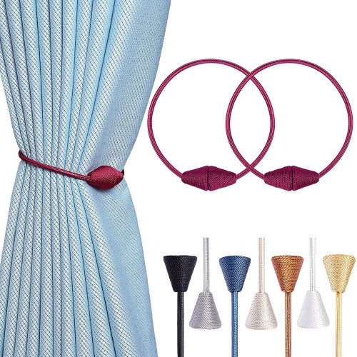 Magnetic Curtain Tiebacks European Style 2 PCS