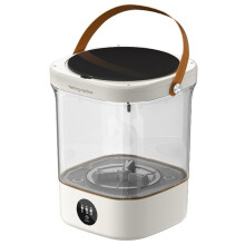 Electric Washing Machine for Home Student Dormitory Underwear Cleaner Socks Washing Machine Dehydratable B US Plug