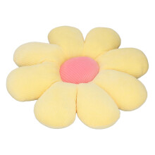 Coussin décoratif à motif floral, moelleux et doux, 45 x 45 cm