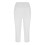 Γυναικείο Casual Καλοκαιρινό Capris Ψηλόμεσο με Τσέπες Λευκό 3