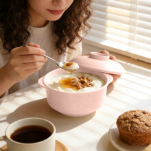 Bol à soupe en paille de blé, vaisselle 1 pièce