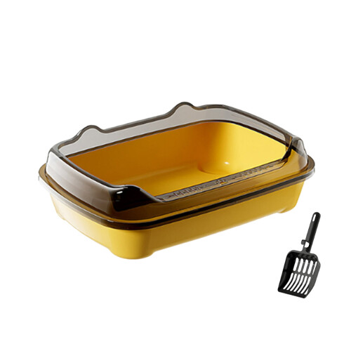 Cat Litter Box Set with Scoop and Hook 0.8 lb 1