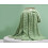 Fleece Blanket Solid Green 80x100cm Machine Washable 1