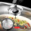Stainless Steel Square Fish Steamer Pot with Rack 3