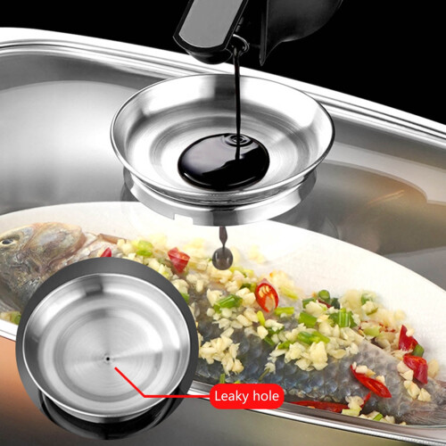 Stainless Steel Square Fish Steamer Pot with Rack 2