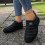 Women's Snow Boots Fleece-Lined Ankle Booties Size 6 6