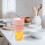 Portable Electric USB Juicer Cup 350ml Pink 5