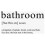 Boho Bathroom Wall Art Print Humorous Mid-Century Poster 1