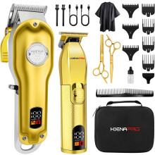 Cordless Hair Clippers for Men Rechargeable with LED