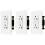 Nineleaf 20A GFCI Outlet White 3 Pack with Wallplate 1