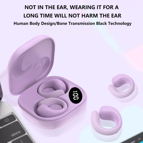 Bluetooth Headset Wireless Earclip with Soft Noise 2