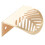 Leaf Shaped Pull Handle Zinc Alloy Gold 1 5 or 10 pcs 4