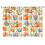 Pumpkin Pattern Tier Curtains Rustic Fall 2 Pack 42x63 Inch 1