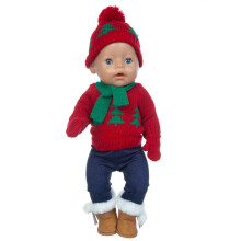 Christmas Doll Costume DIY Clothing Outfit for Adults