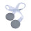 Grey Magnetic Curtain Tiebacks Adjustable Strong Magnet 1