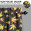 Kitchen Curtain Set Bamboo Maple Pattern Polyester 3-Pc 5