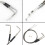 FEAMOS Motorcycle Throttle and Idle Cable Set 42 inch 3